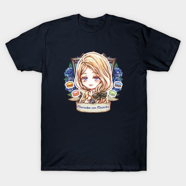 Mercedes of Blue Lions T-Shirt by candypiggy